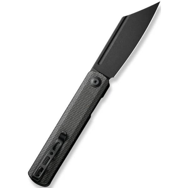 Фото - Нож туристический Sencut SA08F Micarta чорний